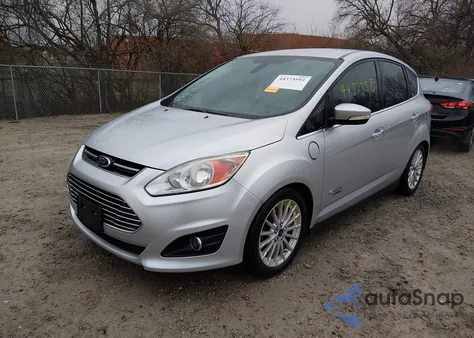 2014 Ford C-Max Energi Sel из США, поврежденный, VIN 1FADP5CU9EL517141